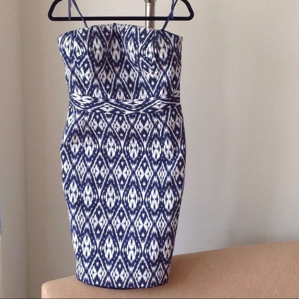 🔴 Banana Republic - 'Eye Cat' Sleeveless Dress